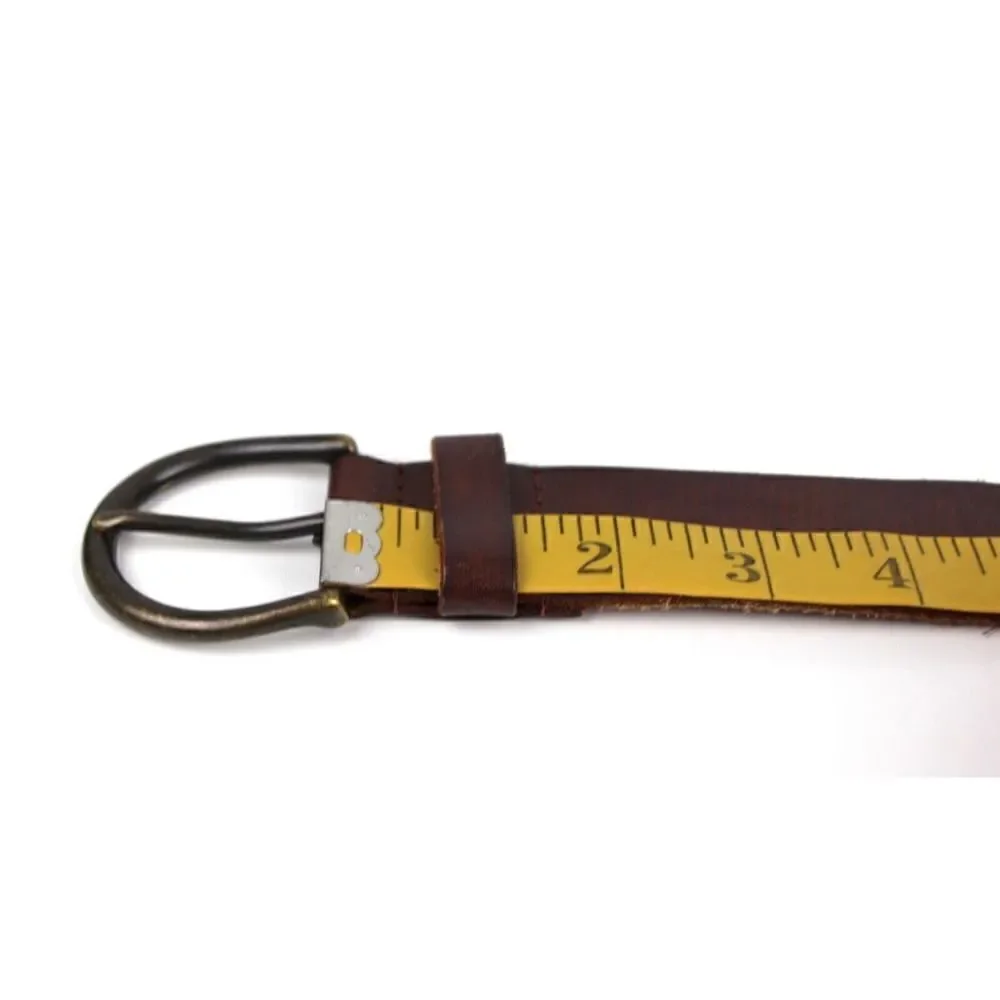 Mossimo Supplay BROWN GENUINE LEATHER 1 3/8